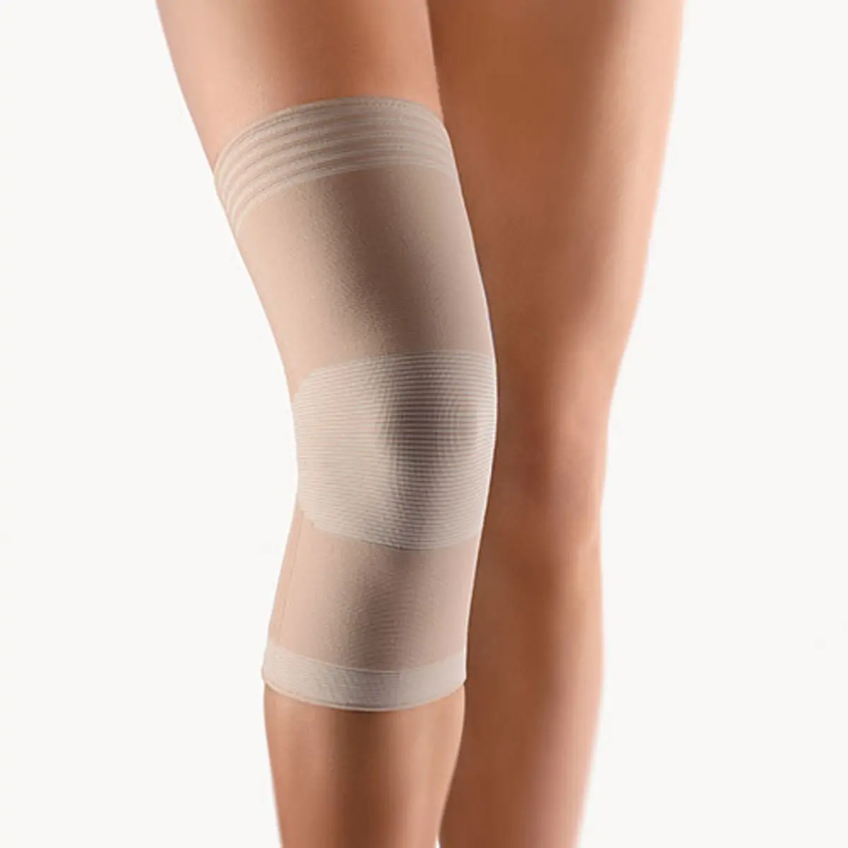 Суппорт колена Bort Medical Dual-Tension Knee Support, двойной растяжки, телесный
