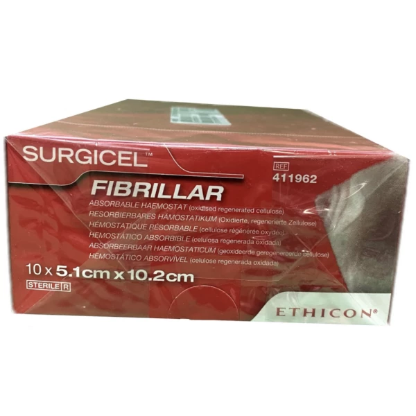 Материал гемостатический рассасывающийся Ethicon Surgicel Fibrillar 411962